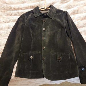 Black Suede Women's Jacket